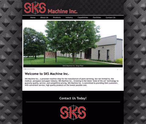 Sks Machine Inc Homepage 1440px