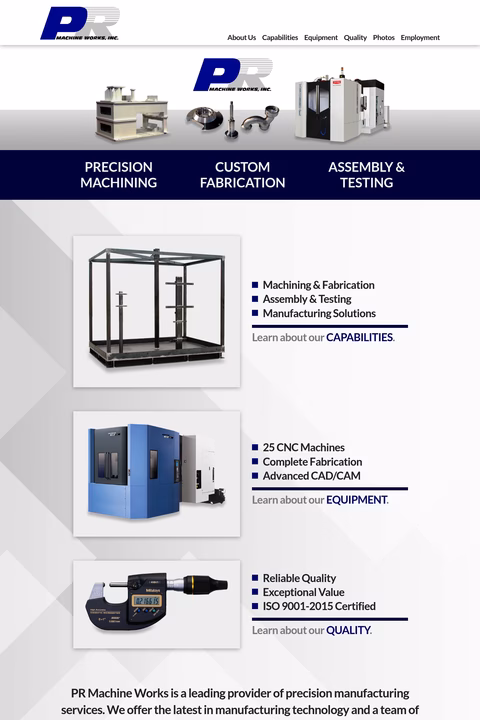 Pr-Machine-Works Homepage 1440px
