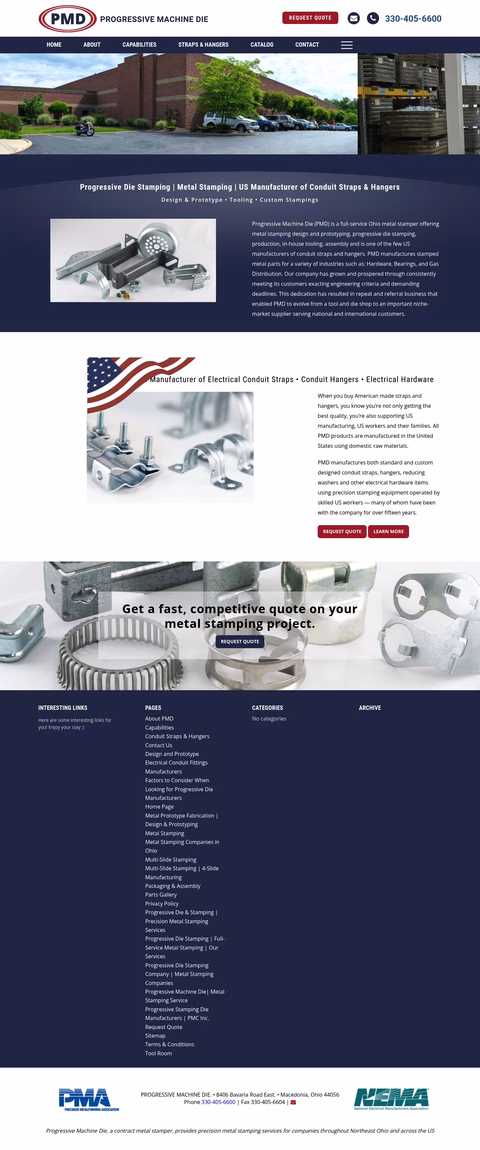 Progressive-Machine-Die Homepage 1440px