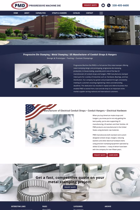 Progressive-Machine-Die Homepage 1440px