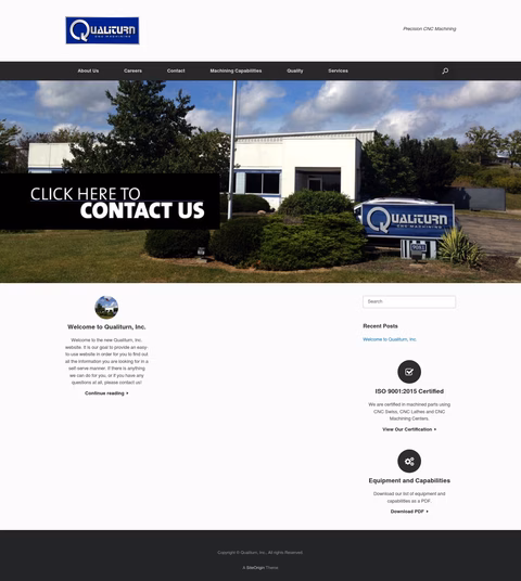 Qualiturn-Cnc-Machining Homepage 1440px