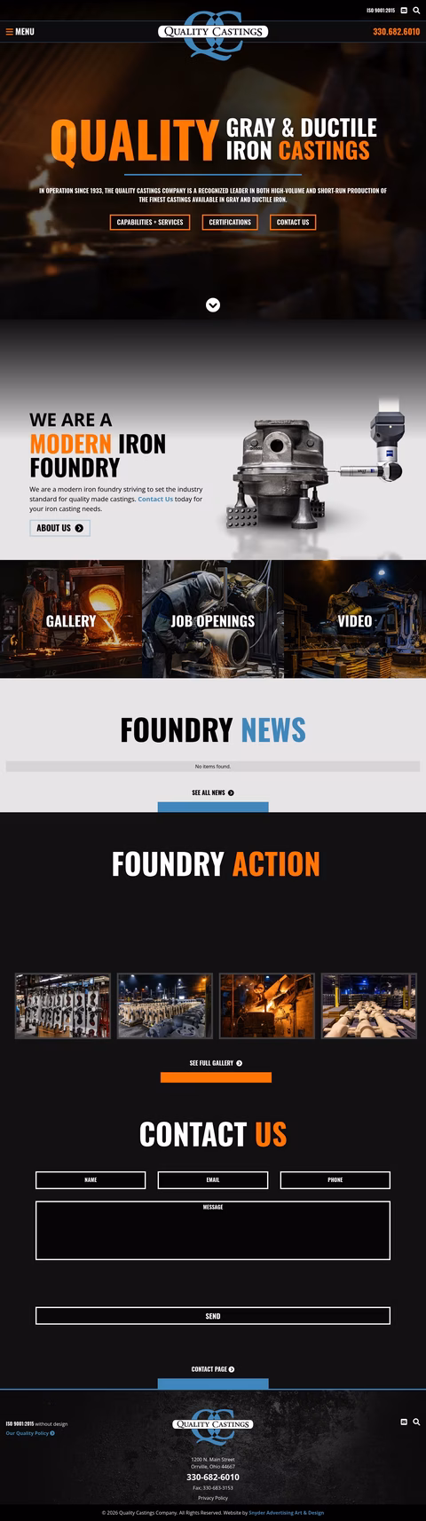 Quality-Castings-2 Homepage 1440px