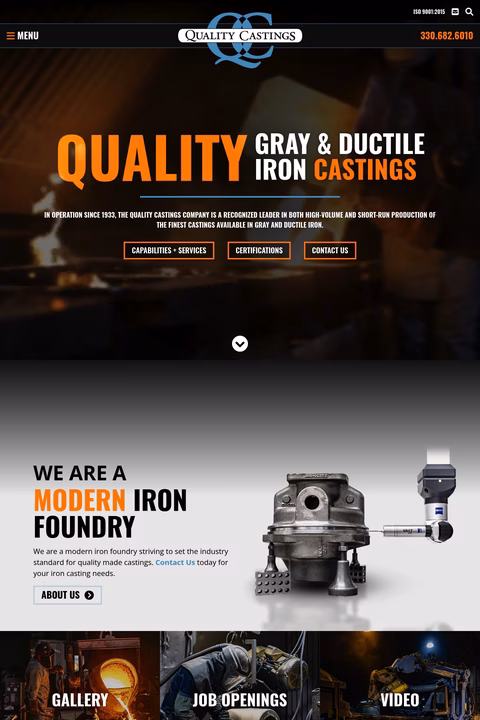 Quality-Castings-2 Homepage 1440px