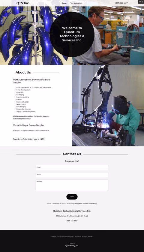 Quantum-Technologies-Services Homepage 1440px