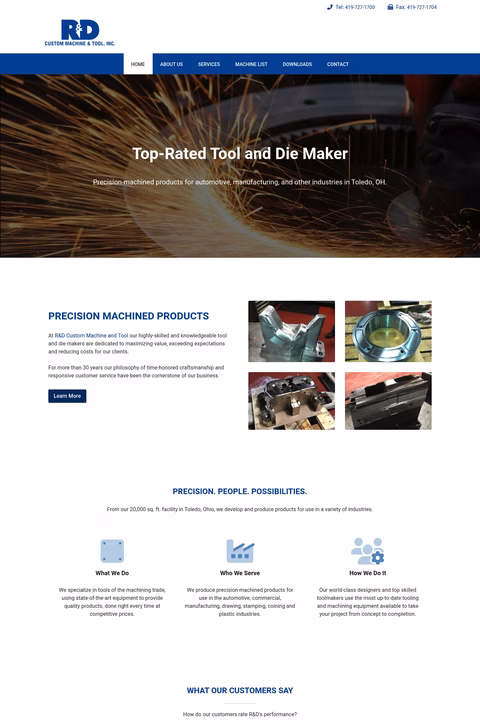 R-D-Custom-Machine-Tool Homepage 1440px