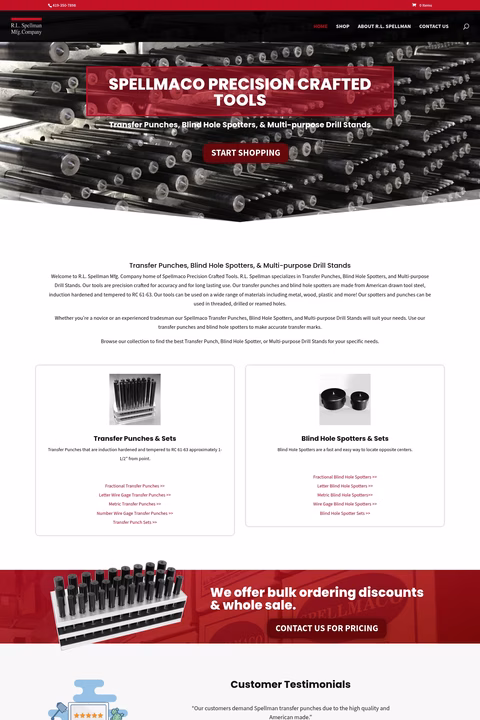 R-L-Spellman-Manufacturing-Company Homepage 1440px