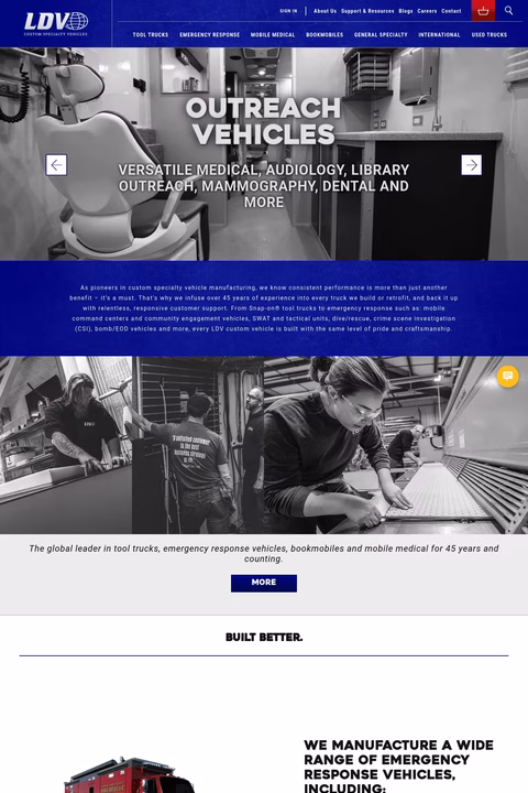 Ldv Inc Homepage 1440px