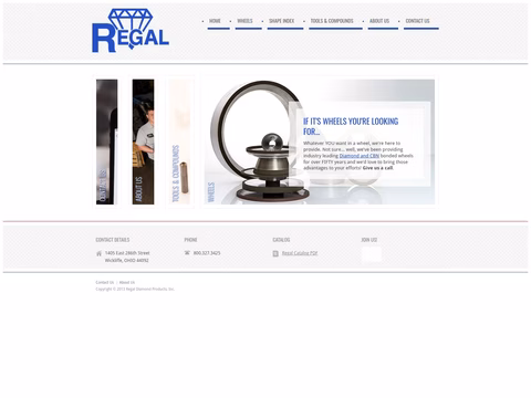 Regal-Diamond-Products Homepage 1440px