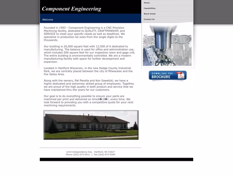 Component Engineering Inc Homepage 1440px