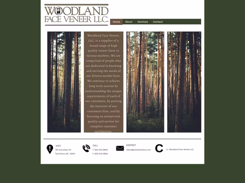 Woodland Face Veneer Homepage 1440px