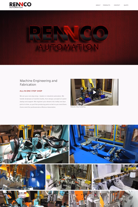 Rennco-Automation-Systems Homepage 1440px