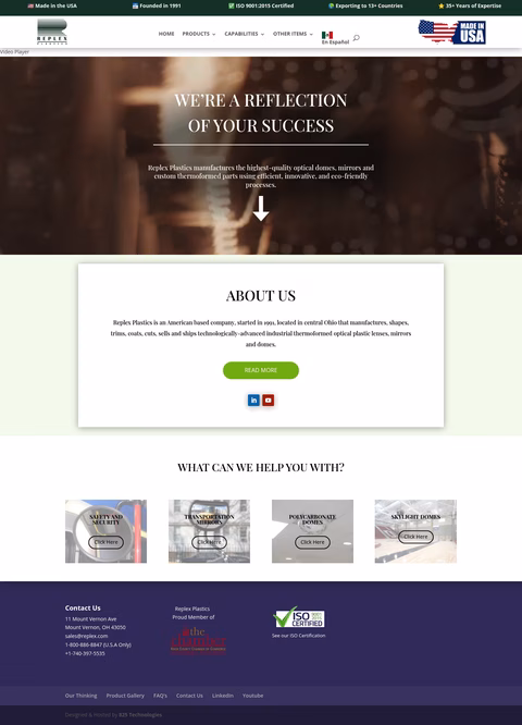 Replex-Plastics Homepage 1440px