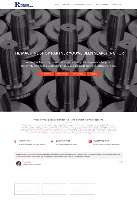 Riverside-Machine-Automation Homepage 1440px