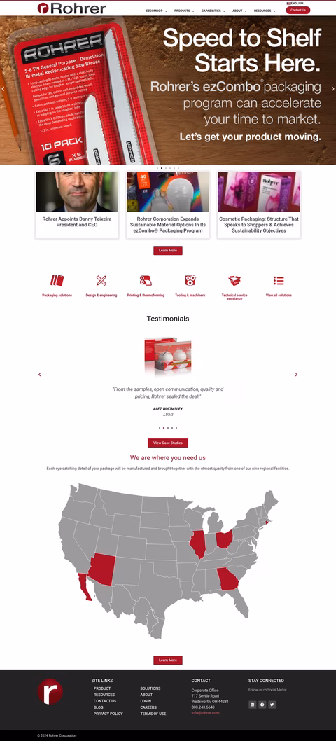 Rohrer Homepage 1440px