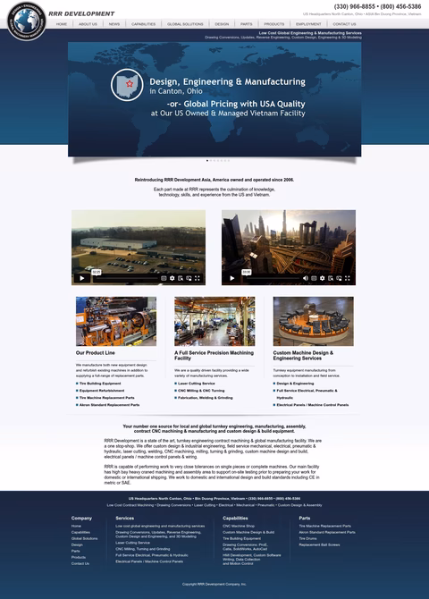 Rrr-Development Homepage 1440px