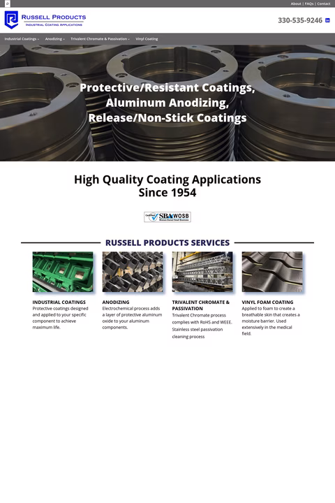 Russell-Products Homepage 1440px