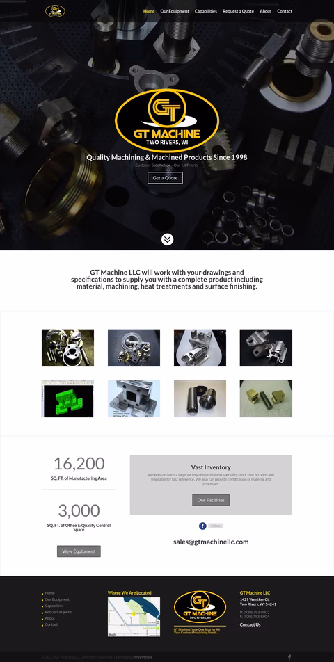 Gt Machine Homepage 1440px