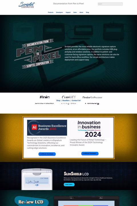 Scriptel-Corporation Homepage 1440px
