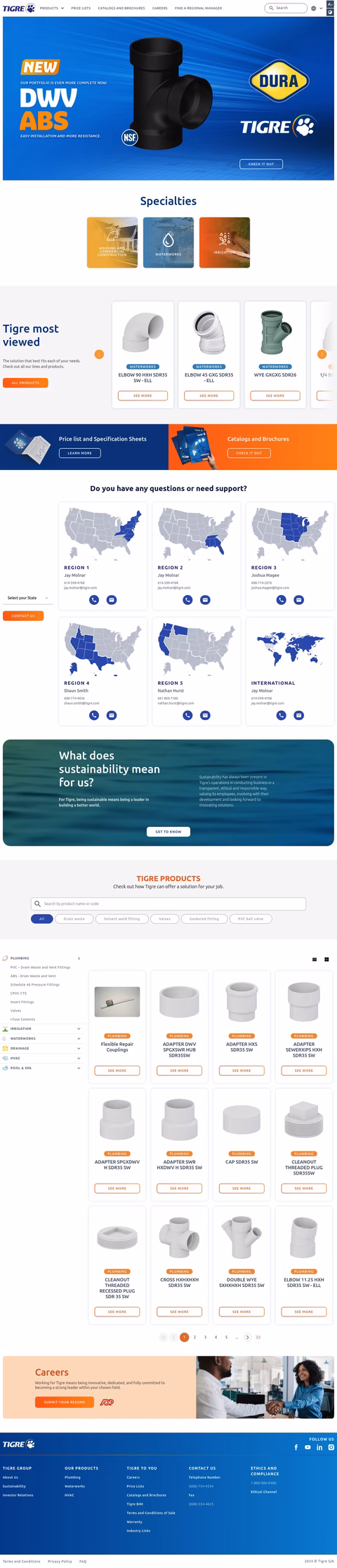 Tigre Usa Homepage 1440px