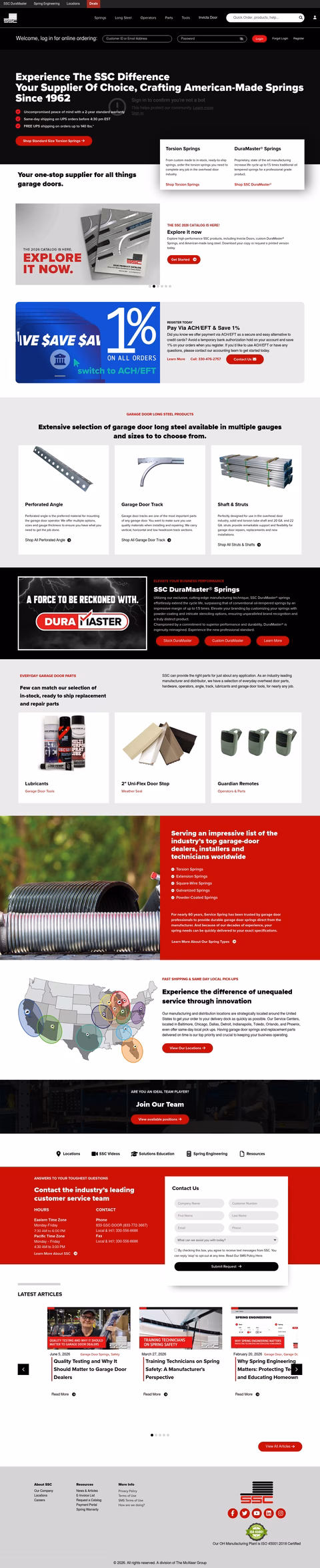 Service-Spring-Corporation Homepage 1440px
