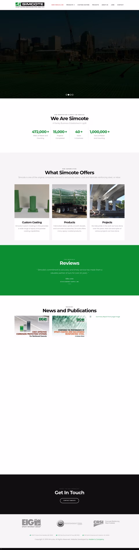 Simcote-Inc Homepage 1440px