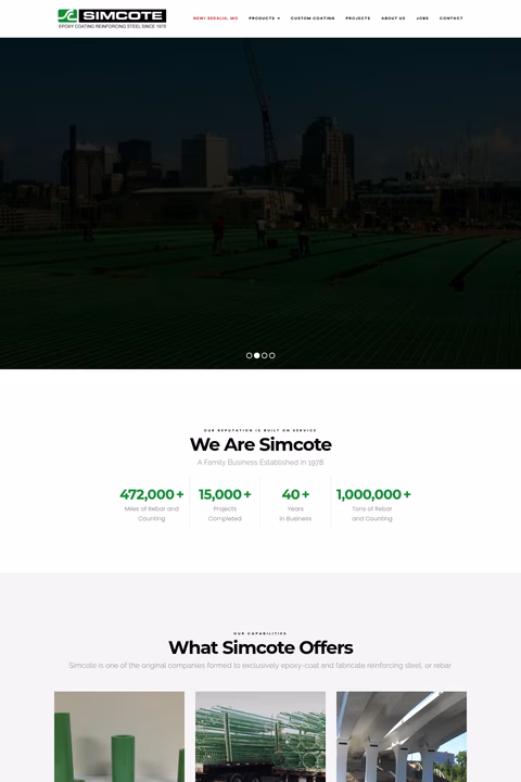 Simcote-Inc Homepage 1440px