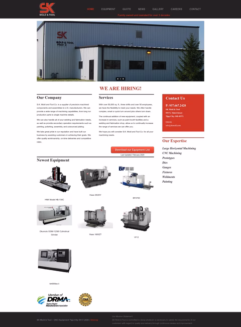 Sk-Mold-Tool Homepage 1440px