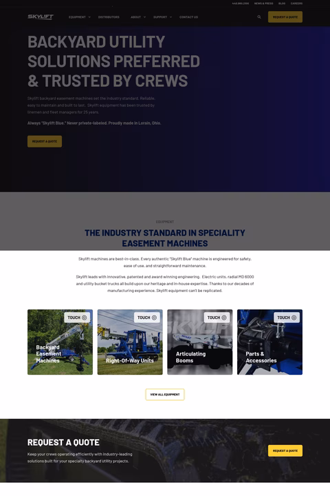 Skylift Homepage 1440px