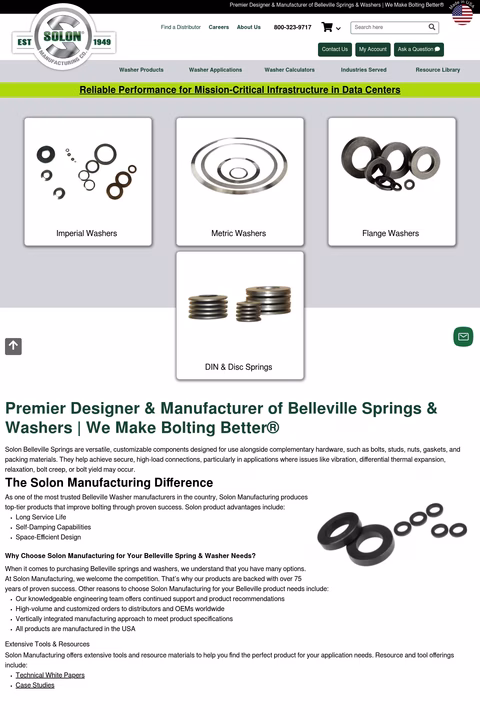 Solon-Manufacturing Homepage 1440px