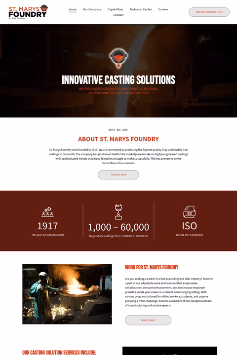 St-Marys-Foundry Homepage 1440px