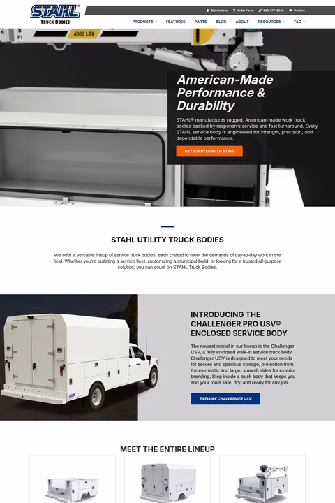 Stahl-Truck-Bodies Homepage 1440px