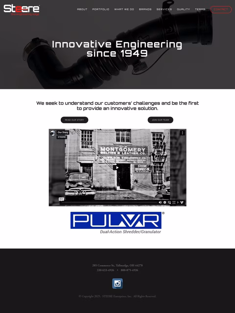 Steere-Enterprises Homepage 1440px