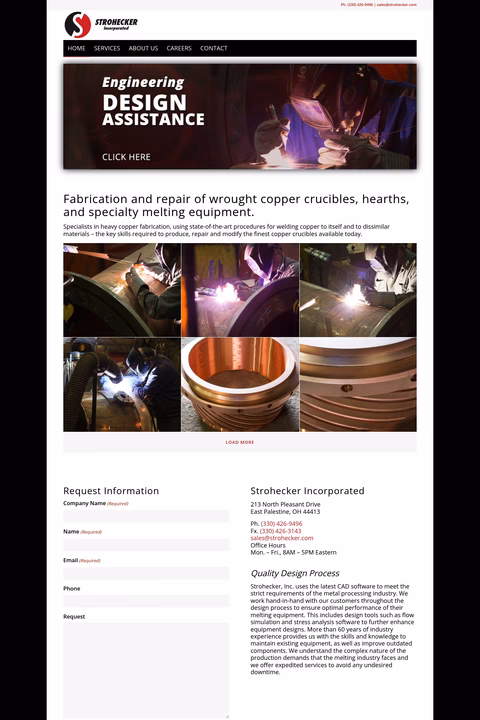 Strohecker Homepage 1440px
