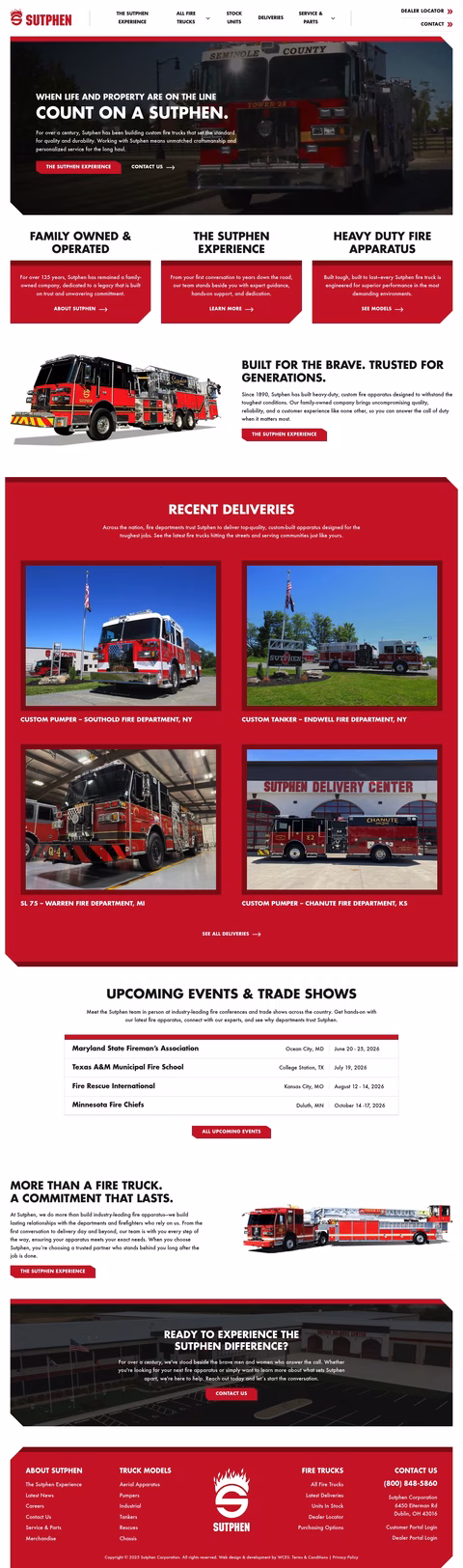 Sutphen-Fire-Trucks Homepage 1440px