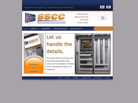 Systems-Specialty-Control-Company Homepage 1440px