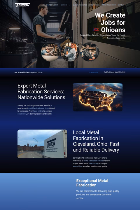 Tendon-Manufacturing Homepage 1440px