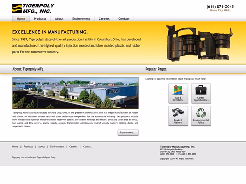 Tigerpoly-Manufacturing Homepage 1440px