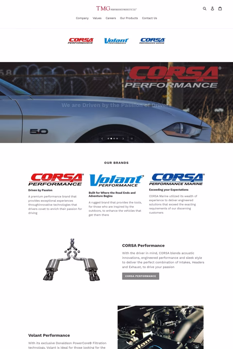 Tmg-Performance-Products Homepage 1440px