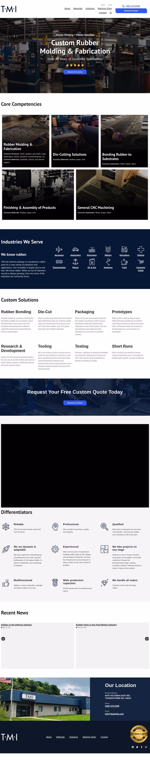 Tmi-Inc Homepage 1440px