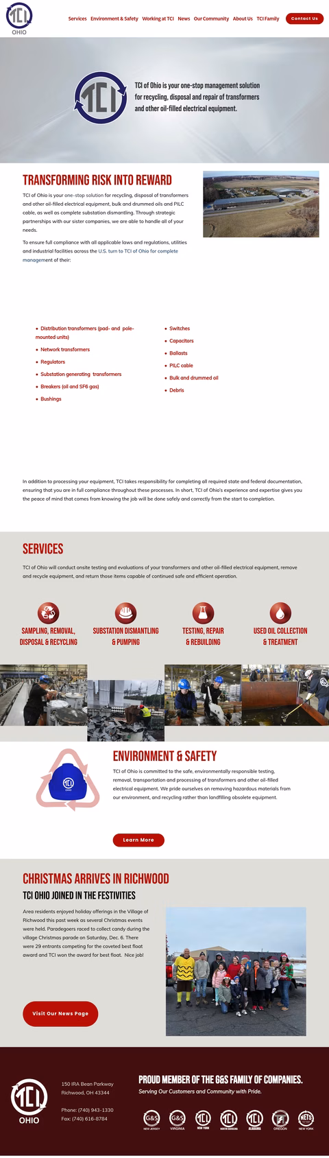 Trans-Cycle-Industries-Of-Ohio Homepage 1440px