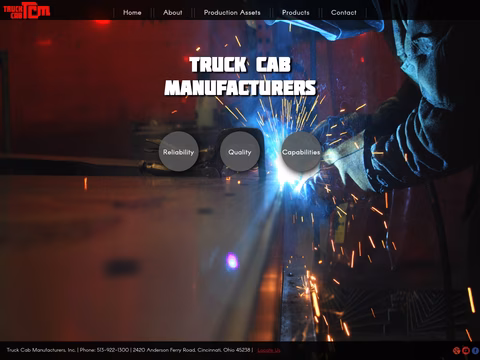 Truck-Cab-Manufacturers Homepage 1440px