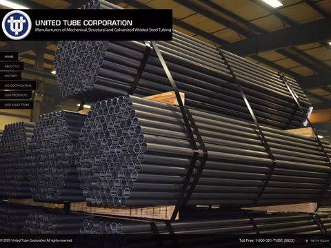 United-Tube-Corporation Homepage 1440px
