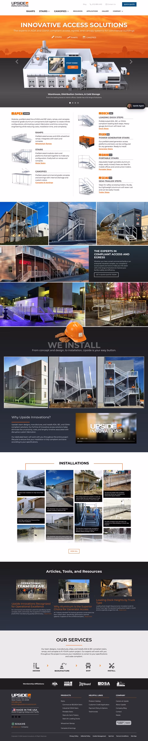 Upside-Innovations Homepage 1440px