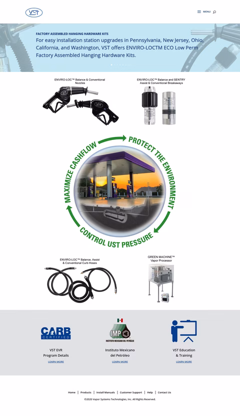 Vapor-Systems-Technologies Homepage 1440px