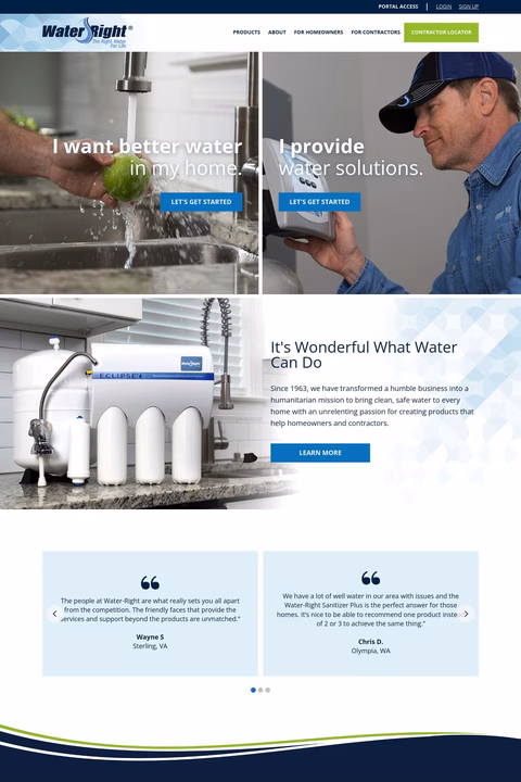 Water Right Inc Homepage 1440px