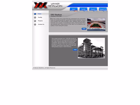 Wanner-Metal-Worx Homepage 1440px