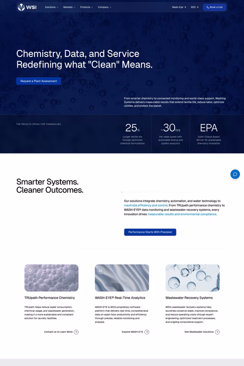 Washing-Systems Homepage 1440px