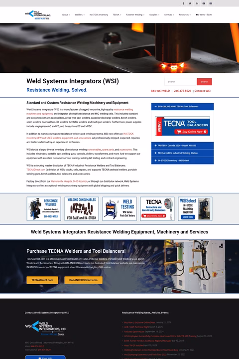 Weld-Systems-Integrators Homepage 1440px
