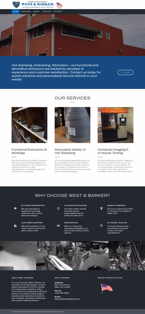 West-Barker Homepage 1440px