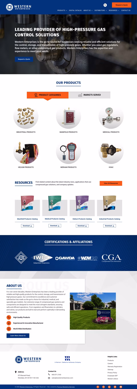 Western-Enterprises Homepage 1440px